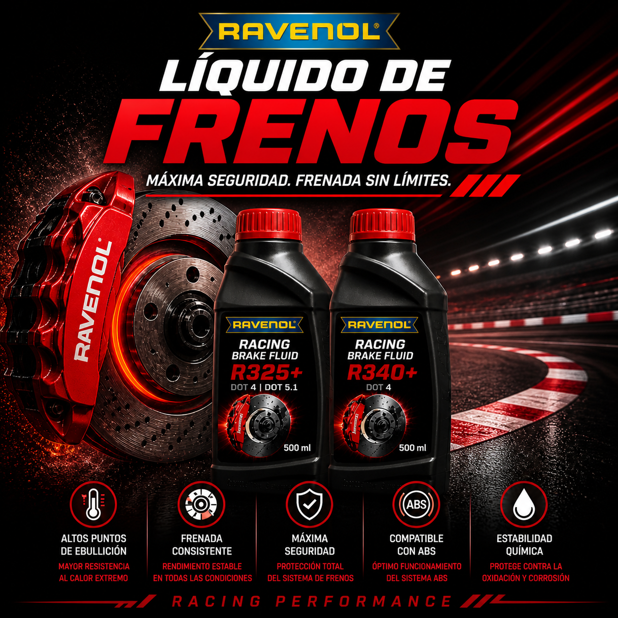Líquido de frenos Ravenol 