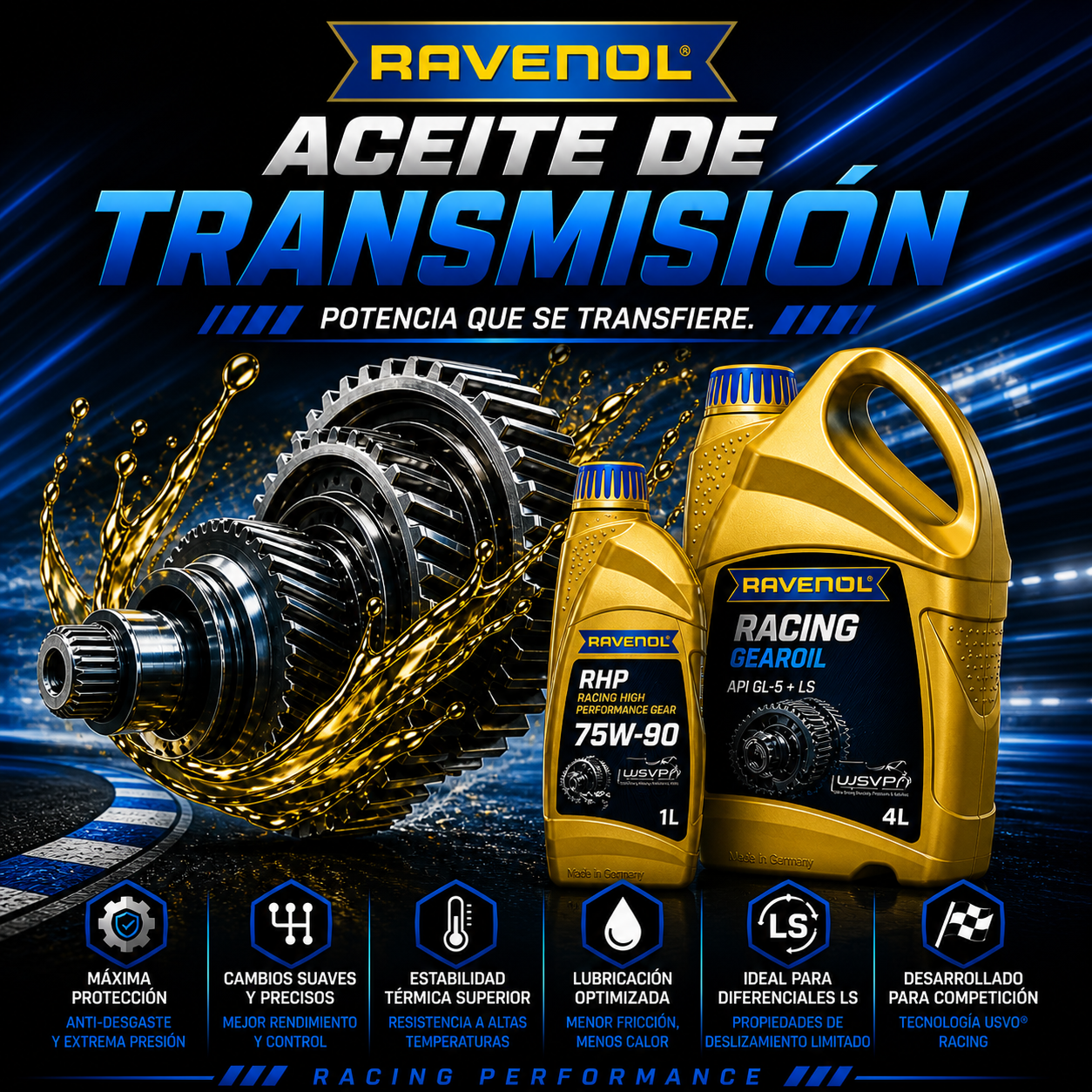 Aceites de transmisión Ravenol 