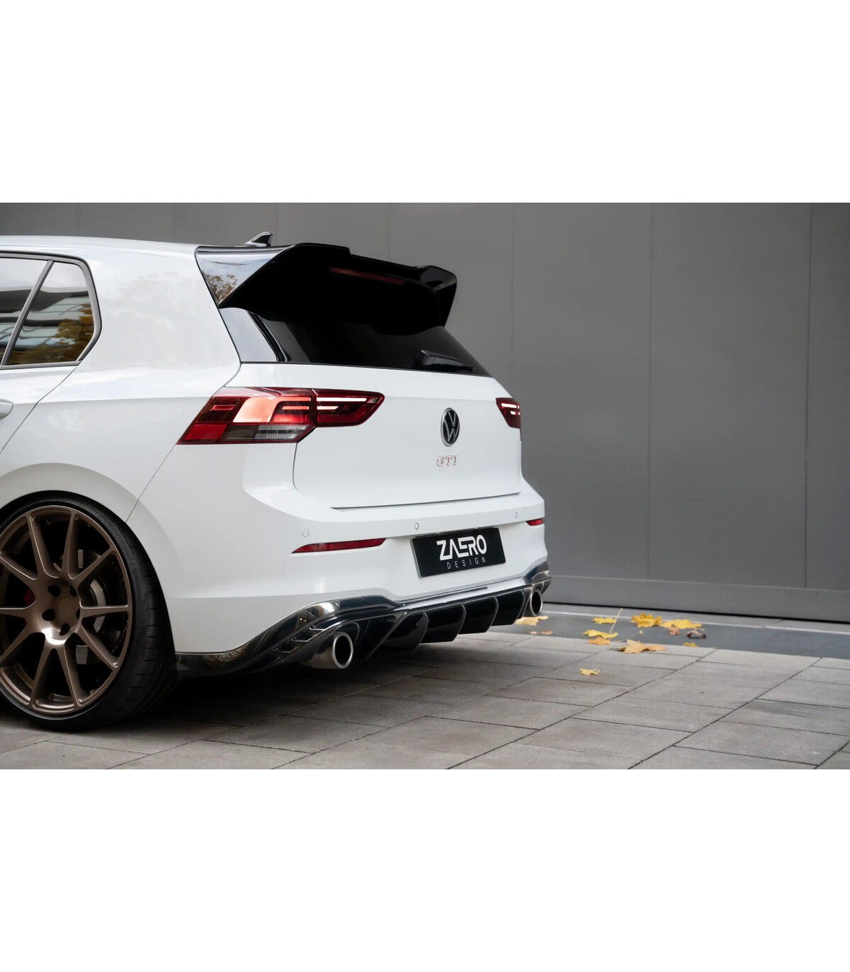 🏁 Alerón Zaero VW Golf Mk8 GTI / GTD / GTE / R & R-Line