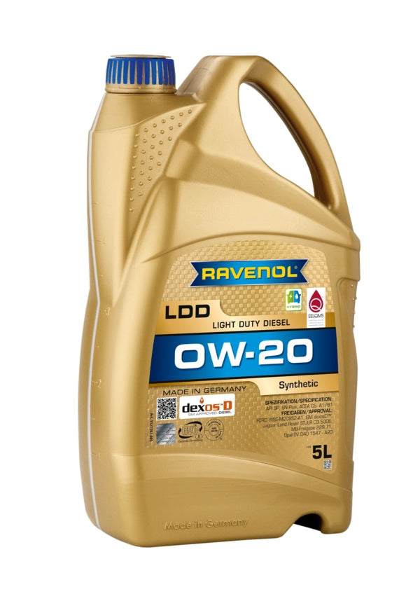 RAVENOL LDD Light Duty Diesel SAE 0W-20 5L