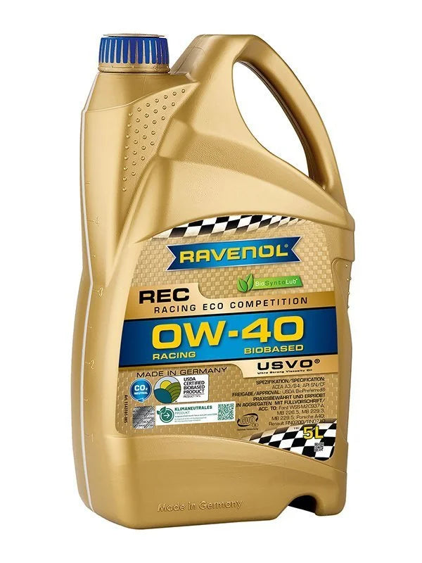 RAVENOL Racing Eco Competition REC SAE 0W-40 5L