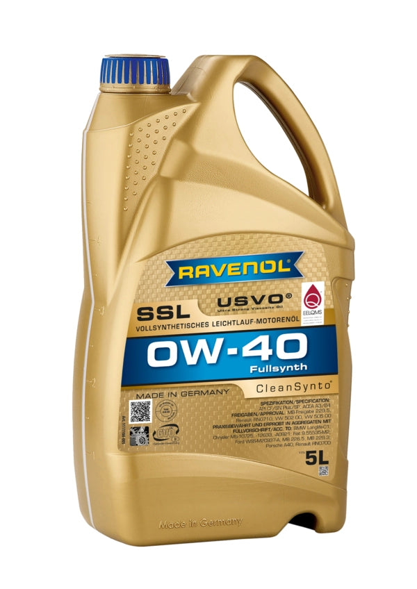 RAVENOL Super Synthetik Öl SSL SAE 0W-40 5L