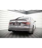 🏁 Difusor Maxton Design Audi A4 S-Line B9 – Doble salida izquierda