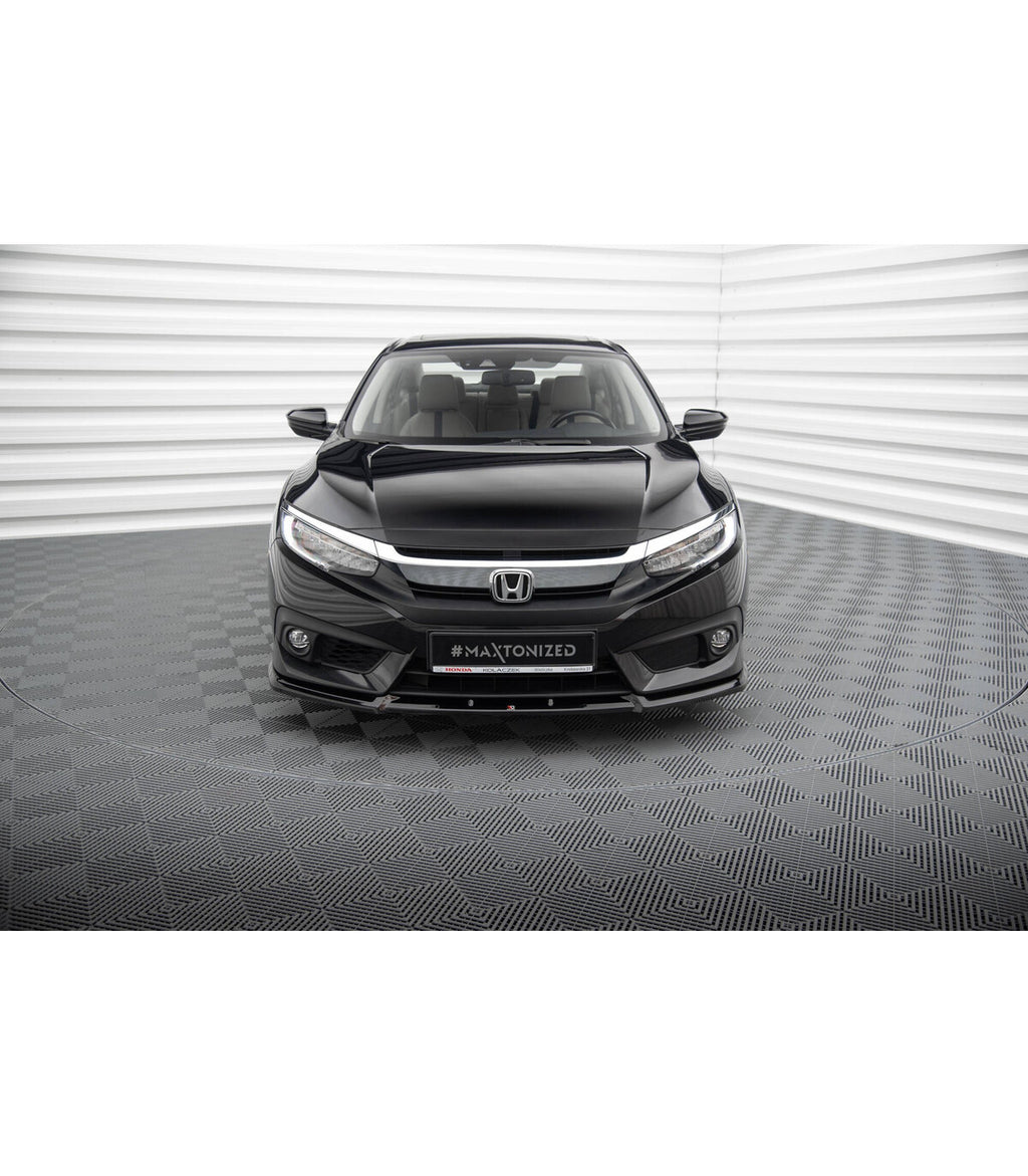 🏁 Lip V.1 Maxton Design Honda Civic Sedán Mk10