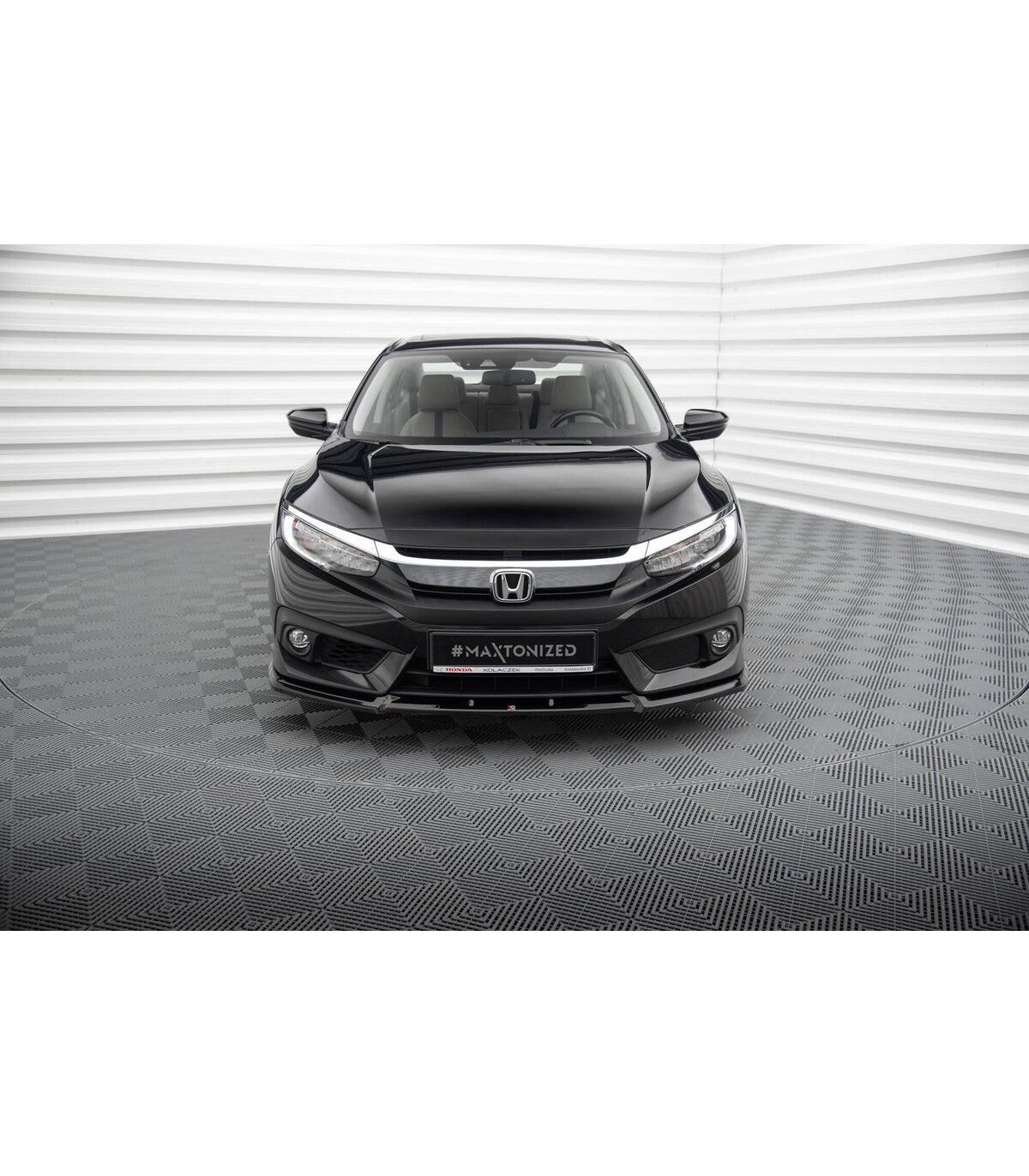 🏁 Lip V.1 Maxton Design Honda Civic Sedán Mk10