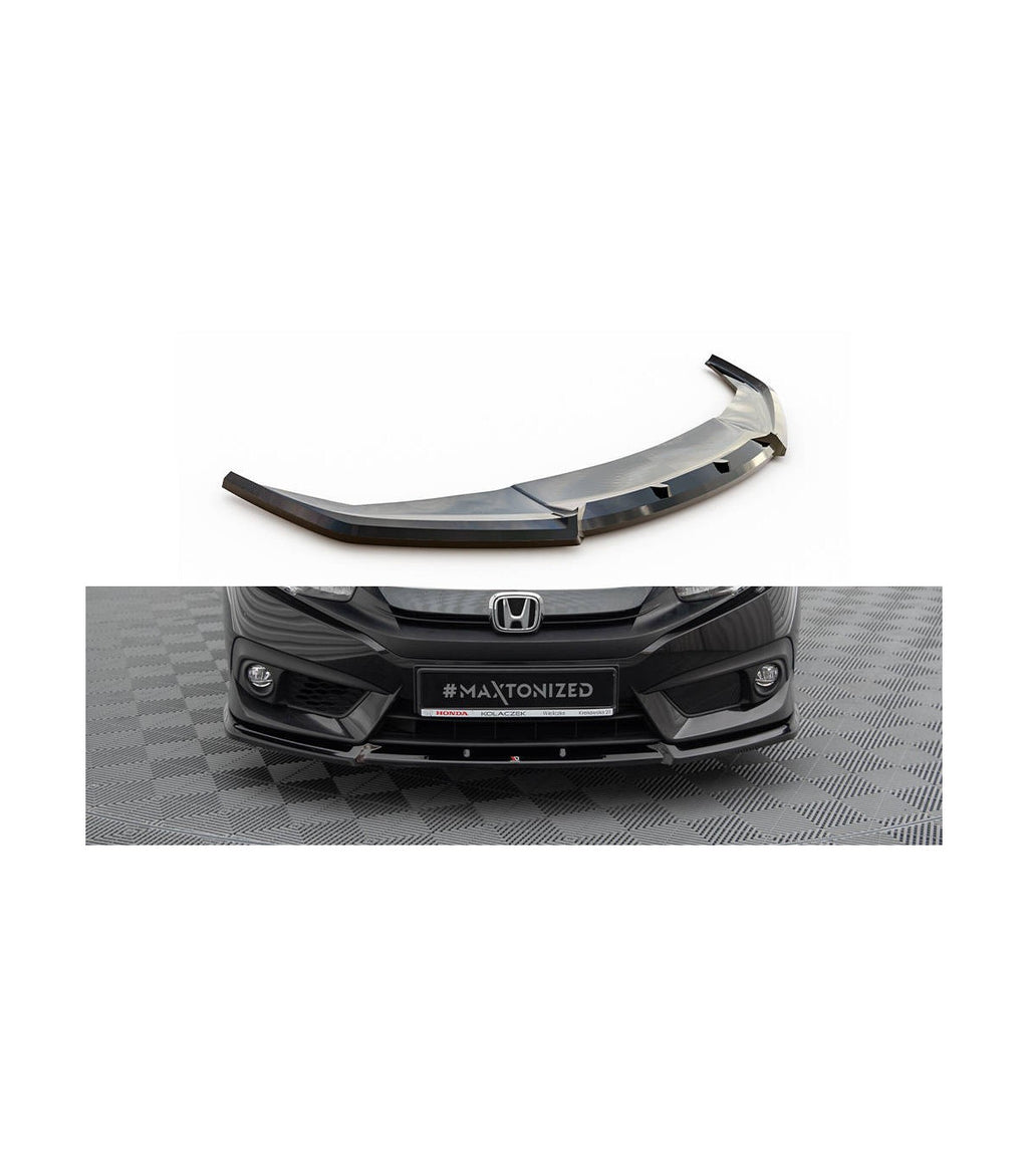 🏁 Lip V.1 Maxton Design Honda Civic Sedán Mk10