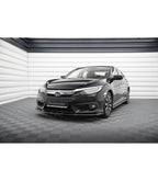 🏁 Lip V.1 Maxton Design Honda Civic Sedán Mk10