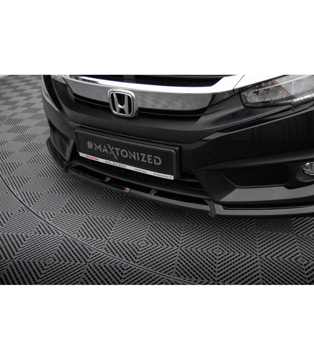 🏁 Lip V.1 Maxton Design Honda Civic Sedán Mk10