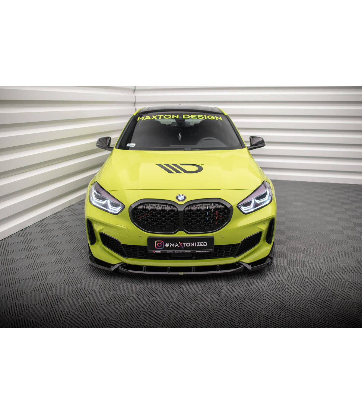 🏁 Lip V.7 Maxton Design BMW Serie 1 F40 M-Pack / M135i
