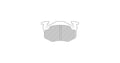 Pastillas de freno Ferodo DS2500 trasera Citroën Saxo 1.6 16V 02.96 - 04.02 pinza Bendix